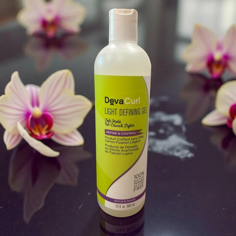 Devacurl Light Defining Gel Soft Hold No Crunch 12 oz